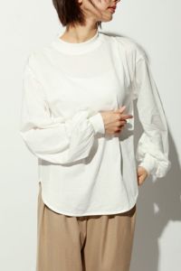 ギャザースリーブプルオーバー【定番】