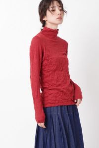 シワ無地HNプルオーバー【定番】2024