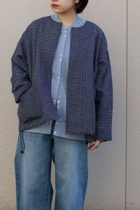 テンセルリネンブルゾン