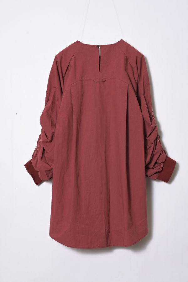 【A&S】ギャザーブラウスミドル丈 アームギャザーブラウス | メゾンドアムウ