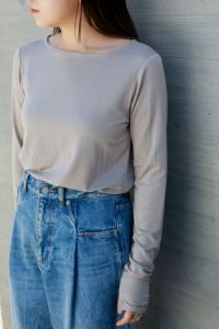 クルーネックロンT【定番】2024