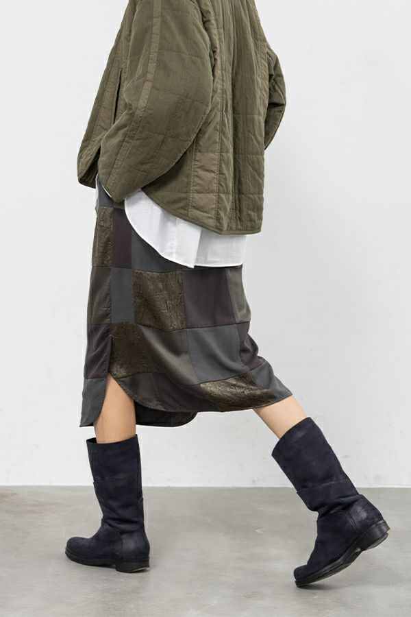 パッチワークスカート | メゾンドアムウ