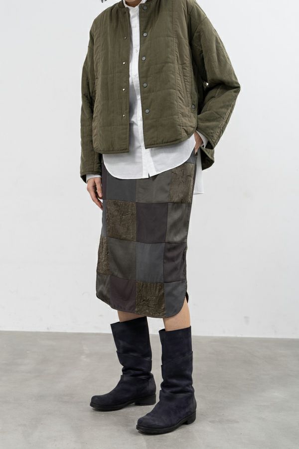 パッチワークスカート | メゾンドアムウ