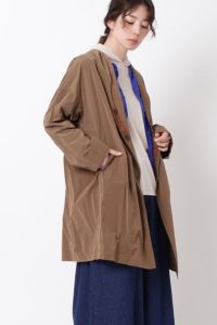 ドレープ羽織コート