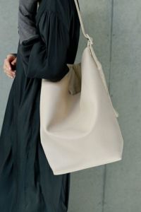 【お届け最短5日】ワンハンドルレザーBag プチBag付き