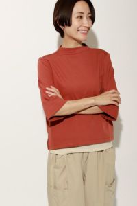 ボトルネックショートプルオーバー【定番】2025