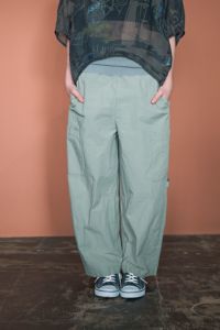 リブ付ワークパンツ