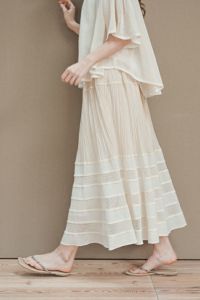 【お届け最短5日】ティアードロングスカート