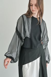 メッシュカーディガン