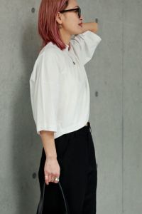 ミドルスリーブカットソー