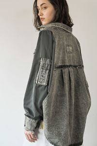 【お届け最短5日】ポンチョデニムジャケット