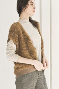 MixフェザーZipベスト