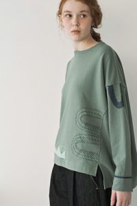 ジグザグPT裏毛プルオーバー