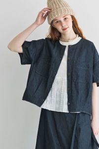 【8月下旬予定】デニムワッシャーベスト