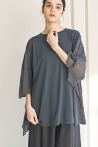 ワイドデザインプルオーバー