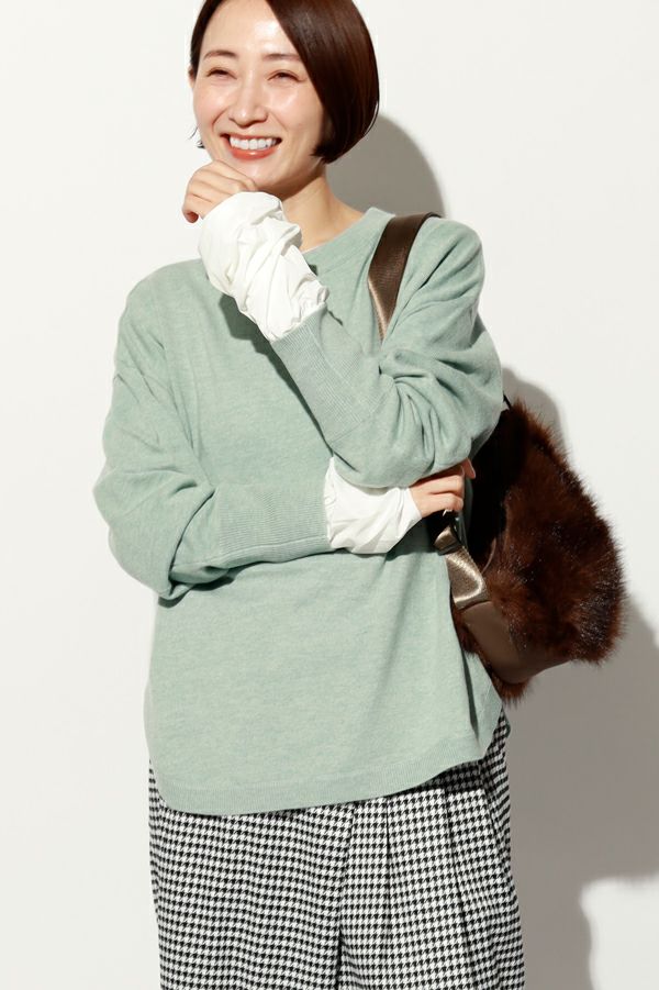 ラウンドヘムプルオーバー | メゾンドアムウ