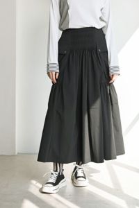 BIGポケットギャザースカート