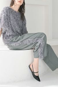 サイドフェザーパンツ