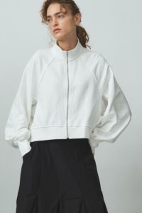 フロントZIP裏毛ブルゾン