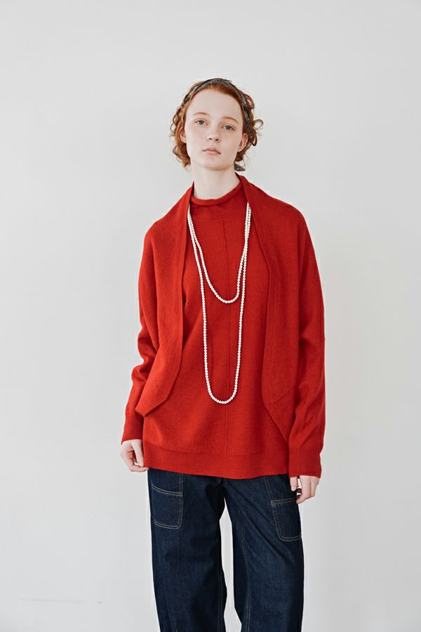 圧縮ショールカーディガン | メゾンドアムウ