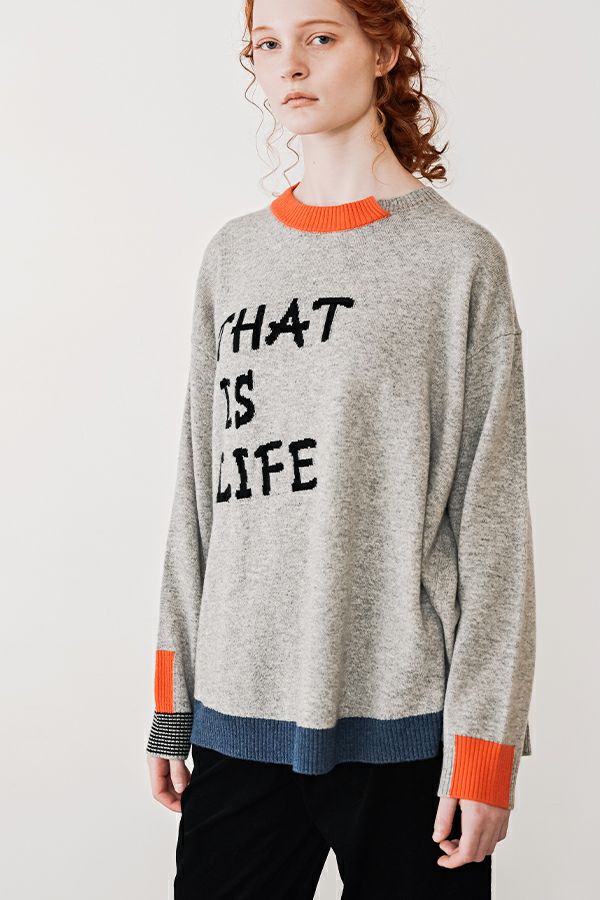 【30%OFF】LIFEロゴチュニックプルオーバー
