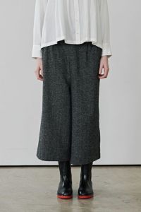 ヘリンボンAラインパンツ
