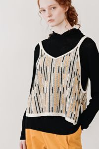 マルチストライプビスチェ