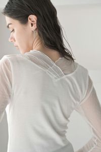 メッシュネックプルオーバー【定番】2025aw