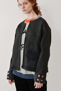 裏起毛ストレッチジャケット