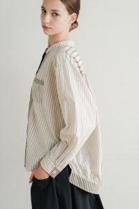 【2月上旬入荷】4ストライプシャツ