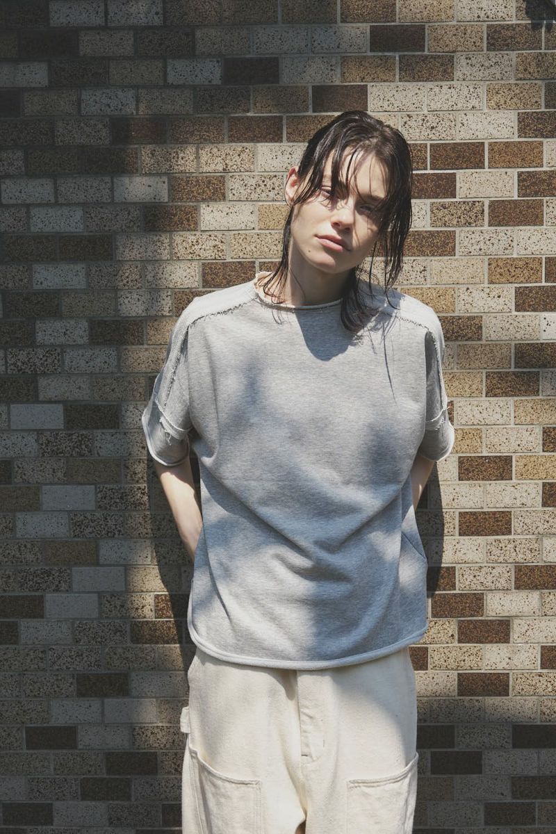 2月上旬入荷】カットオフスウェットTEE | メゾンドアムウ 2月上旬入荷】カットオフスウェットTEE | メゾンドアムウ