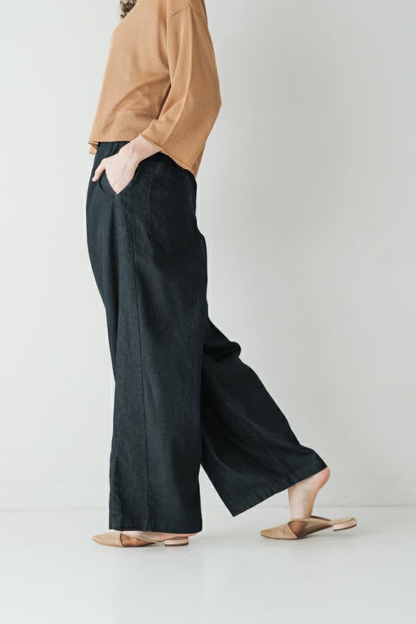 2月上旬入荷】スライドデニムパンツ | メゾンドアムウ