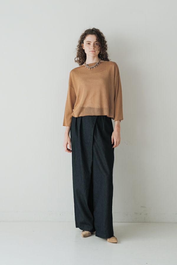 極美品Akane femme アカネ ファム あむう　デニム　バルーンパンツ 極美品Akane femme アカネ ファム あむう デニム バルーンパンツ