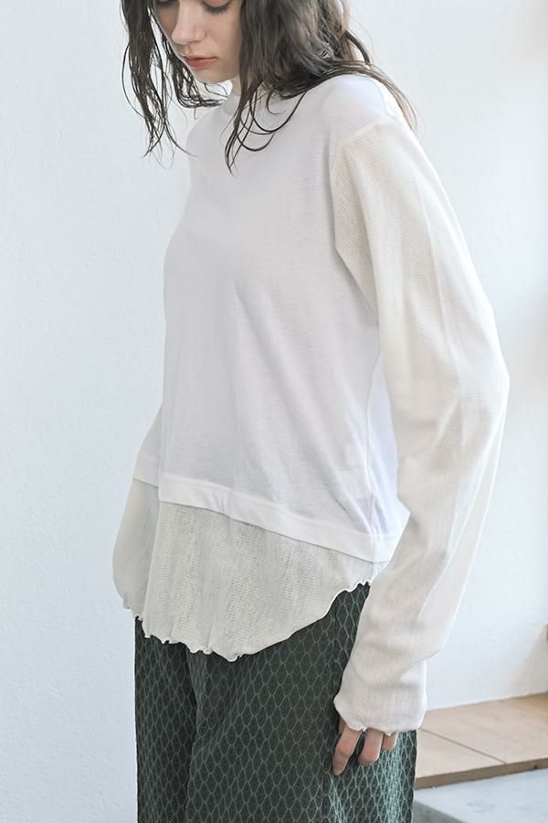【2月上旬入荷】メッシュレイヤープルオーバー