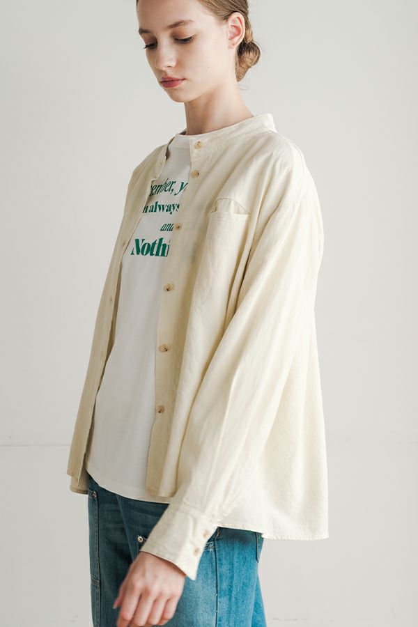 【2月上旬入荷】防水Pリヨセルシャツ