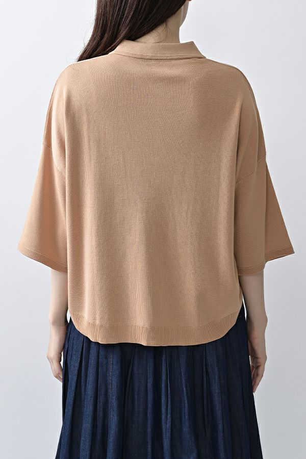 2月上旬入荷】とろみバイカラーシャツ | メゾンドアムウ